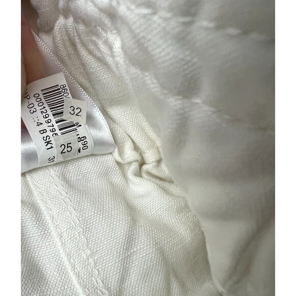 Banana Republic Paperbag Shorts  Women's Size 4  NWOT  Super High-Rise  Ivory - Picture 9 of 9